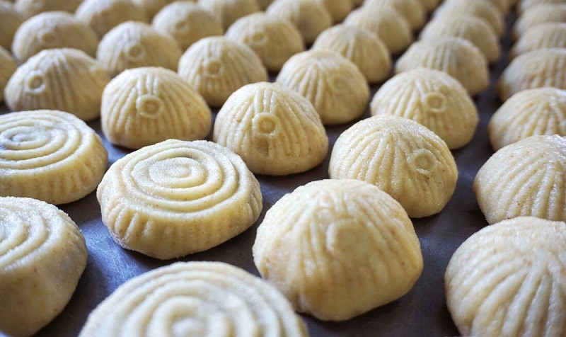 Multi-Functional Encrusting Machine Full Automatic Arab Maamoul Machines Mamoul Maamoul Production Line Maamoul Cookies Making Machine