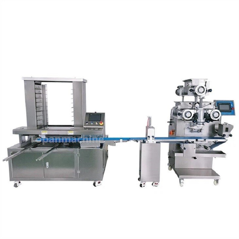 Automatic Protein Bar Cutting Machine With Tray Arranging Machine