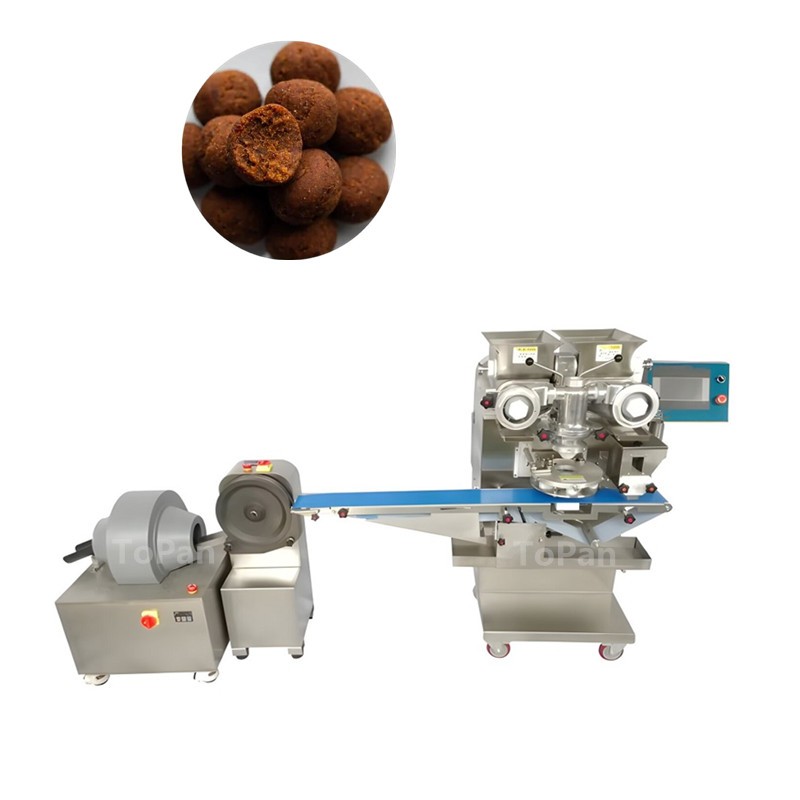 Date Energy Balls Making Machine Peanut Butter Protein Ball Forming Machine Filled Sweet Ball Maker Machine